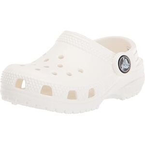 Crocs Unisex Kids Classic Clog K, White, 5 UK