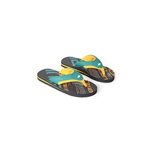 Animal Jekyl Kids Recycled Flip-Flops - Slip-On & Lightweight Footwear With Soft Padded Straps For Boys & Girls - Best For Spring, Summer, Beach & Outdoors Slick Kids Shoe Size 12