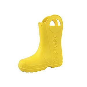 Crocs Handle It Rain Childrens Wellingtons 6 Uk Child Yellow