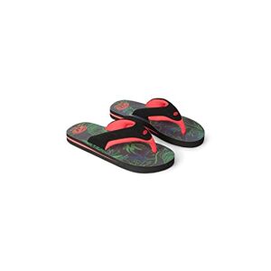 Animal Jekyl Kids Recycled Flip-Flops - Slip-On & Lightweight Footwear With Soft Padded Straps For Boys & Girls - Best For Spring, Summer, Beach & Outdoors Green Kids Shoe Size 12