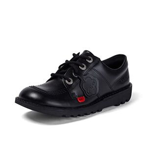 Kickers Youth Unisex Kick Lo Shoes Extra Comfort For Your Feet Added Durability, Black, 5 UK