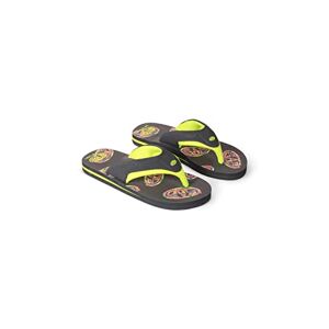 Animal Jekyl Kids Recycled Flip-Flops - Slip-On & Lightweight Footwear With Soft Padded Straps For Boys & Girls - Best For Spring, Summer, Beach & Outdoors Lime Kids Shoe Size 13