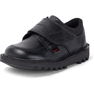 Kickers Infant Boy'S Kick Scuff Lo School Shoes, Black, 8.5 Uk Child