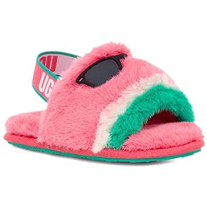 Ugg Boy'S Unisex Kids Fluff Yeah Watermelon Stuffie Slipper, 11 Uk Child