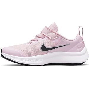 Nike Boy'S Unisex Kids Star Runner 3 Tennis Shoe, Pink Foam/black, 12 Uk Child