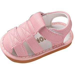 Generic Baby Girl Casual Girls Sandals Shoes Roman First Shoes Walkers Sole Soft Baby Boys Baby Shoes Booties Toddler (Pink, 9-12 Months)