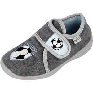 Yinka Shoes Baby Girls Boys Digger Football Cars Unicorn Fleece Hard Sole Zip Up Bootie Slipper Boots Size Infant (Grey, 5)