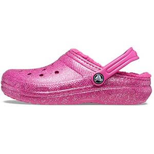 Crocs Inf Classic Glitter Girls Sandals & Sliders Pink 5 Child Uk