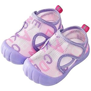 Generic Girls Summer Sneakers Infant Boy Girl Baby Newborn Cute Letter Print Breathable Net Design Walking Shoes Pink