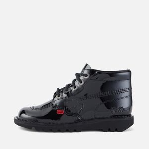 Kickers Youth Unisex Kick Hi Patent Leather Black- 11311339