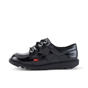 Kickers Youth Unisex Kick Lo Patent Leather Black- 13163928