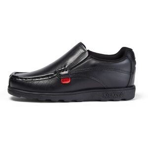 Kickers Junior Boys Fragma Slip Leather Black- 13164083