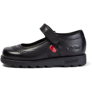 Kickers Infant Girls Fragma Pop Leather Black- 13164248