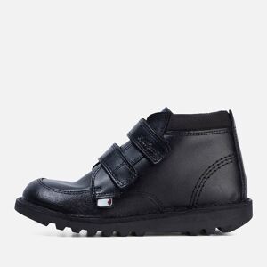 Kickers Junior Boys Kick Hi Scuff Leather Black- 13164299