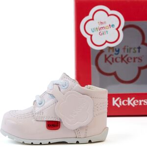 Kickers Baby Kick Hi Patent Leather Light Pink- 13164466