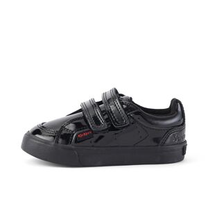 Kickers Infant Girls Tovni Twin Patent Leather Black- 13164686