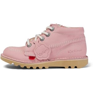 Kickers Junior Unisex Kick Hi Zip Nubuck Light pink- 13164905