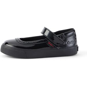 Kickers Infant Girls Tovni Brogue MJ Patent Leather Black- 13165143