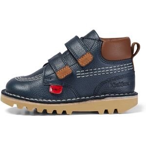 Kickers Infant Boys Kick Hi Roll Leather Navy- 13466061