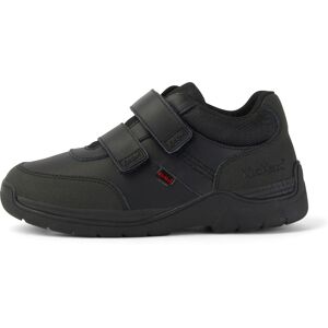 Kickers Junior Boys Stomper Mid Leather Black- 13863331