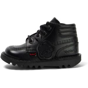 Kickers Infant Boys Kick Hi Padded Leather Black- 13891523