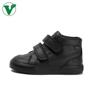 Kickers Infant Unisex Tovni Hi Vegan Plant based leather Black- 13891516