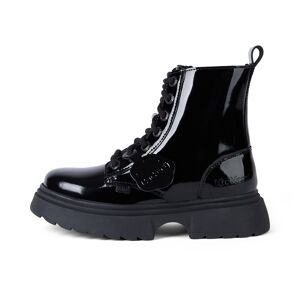 Kickers Junior Girls Kenzi Boot Patent leather Black- 13944345
