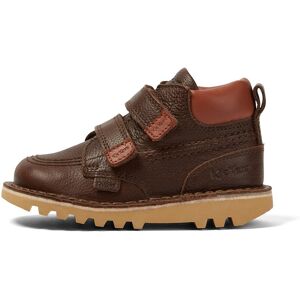 Kickers Infant Boys Kick Hi Roll Leather Brown- 13944695