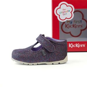 Kickers Baby Kick T Glitter Textile Purple- 13944809