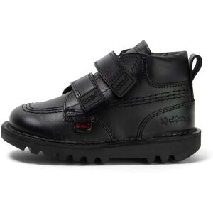 Kickers Infant Boys Kick Hi Roll Leather Black- 13954498