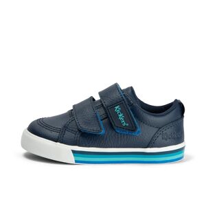 Kickers Infant Boys Tovni Double Vel Leather Navy- 14213944