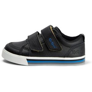 Kickers Infant Boys Tovni Double Vel Leather Black- 14215062