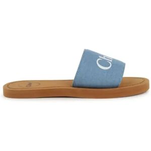 Chloé , Clear Blue Kids Sandals ,Blue female, Sizes: 30 EU, 31 EU