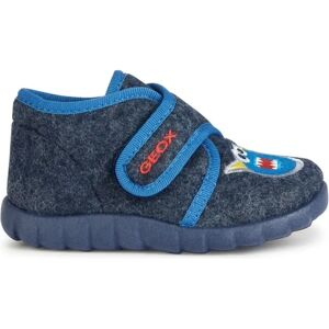 Geox , Blue Indoor Slippers for Boys ,Blue male, Sizes: 23 EU, 21 EU, 22 EU