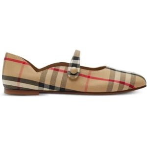 Burberry , Kids Flat Shoes in Beige ,Multicolor female, Sizes: 34 EU, 32 EU, 33 EU, 30 EU, 2 UK, 31 EU