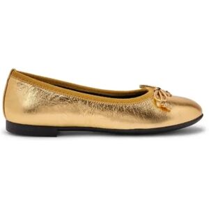 Versace , Kids Metallic Flat Shoes ,Multicolor female, Sizes: 33 EU, 36 EU