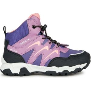 Geox , Purple Girls ABX Booties ,Purple female, Sizes: 34 EU, 27 EU, 33 EU, 35 EU, 30 EU, 31 EU, 28 EU, 29 EU, 32 EU