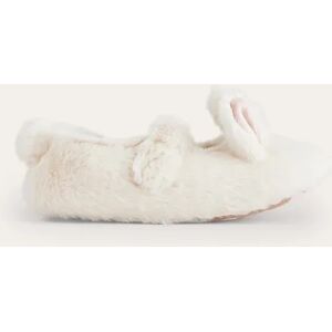 Fluffy Bunny Slippers White Girls Boden 26 Female