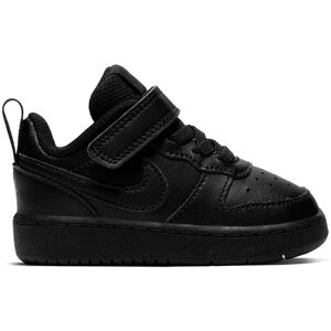 Nike Court Borough Low 2 Baby Toddler Shoe Black/Black 5K unisex