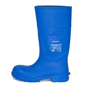 Respirex WorkMaster B01663 Foodlite Safety Wellington Boots SCR 6/39  Blue