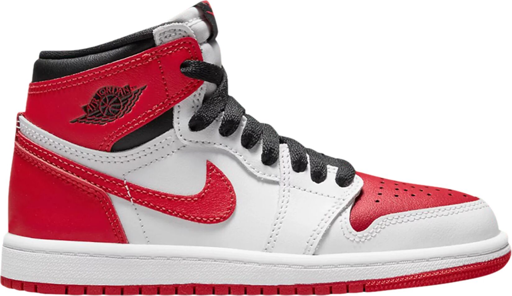 Nike Kids Jordan 1 Retro High Og Heritage (Ps) - Size: UK 2 - EU 34 - - silver - Kids - Size: UK 2 - EU 34 - US 2.5Y