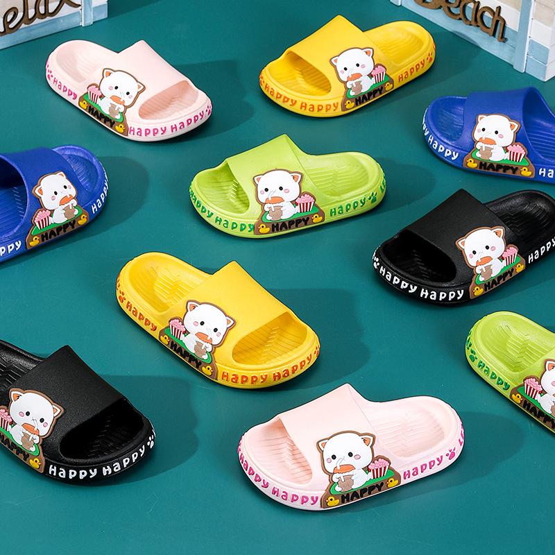 Malwee Kids Clothing Summer Children's Slippers Summer Cartoon Baby Slippers Da Children's Beach Shoes Children's Sandy Slippers