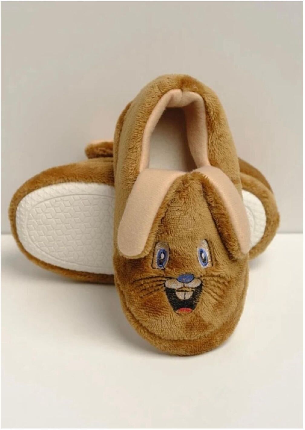 Palmiye Clothing & Footwear & Accessories Non-slip Sole Cotton Lined Children's Slippers, Rabbit Figured Children's Booties, Nursery Slippers, Home Shoes