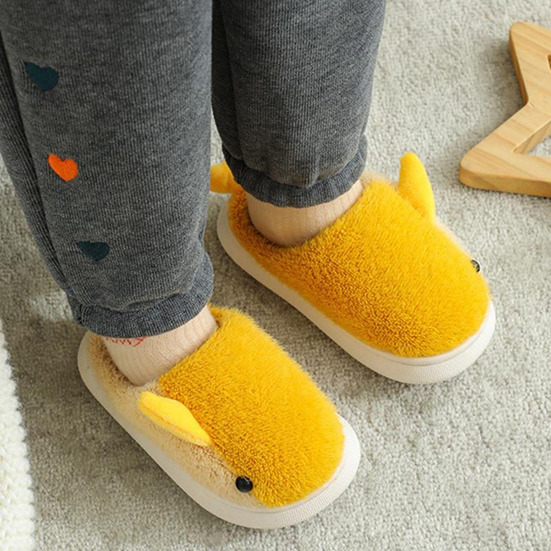 Sunshine kids clothing Children's Cute Shoes Plush Shoes Kids Baby Home Casual Cotton Slippers