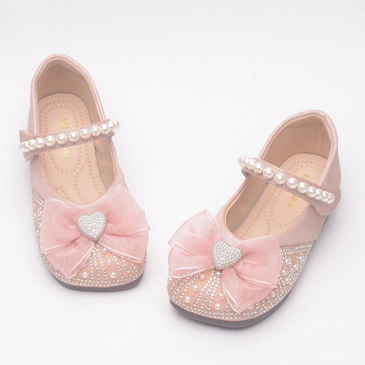 SHEIN 1pair Children's Flat Shoes, Popular Pink Shoes For Girls Pink EUR34,EUR35,EUR24,EUR25,EUR26,EUR27,EUR28,EUR29,EUR30,EUR31,EUR32,EUR33