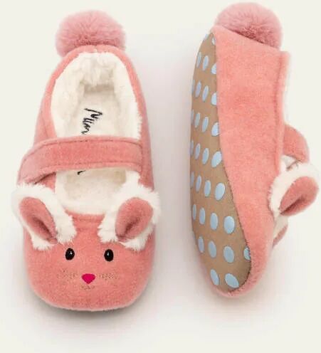 Mini Felt Mary Jane Slippers Boto Pink Girls Boden Sole Size: 31