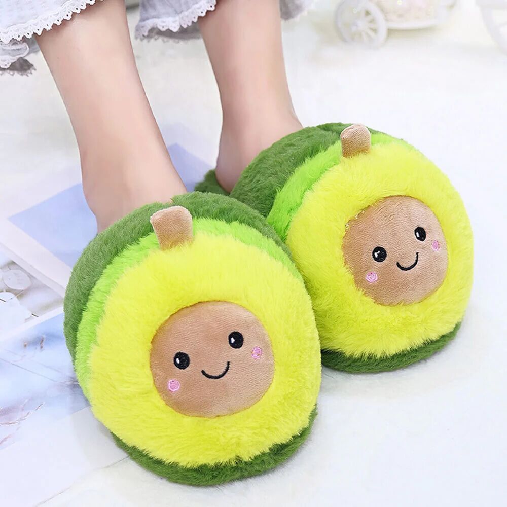 Mounteen Cute Avocado Slippers For Women & Kids