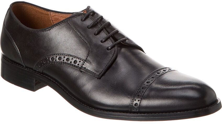 Winthrop Shoes Oakwood Leather Oxford Black 10.5M