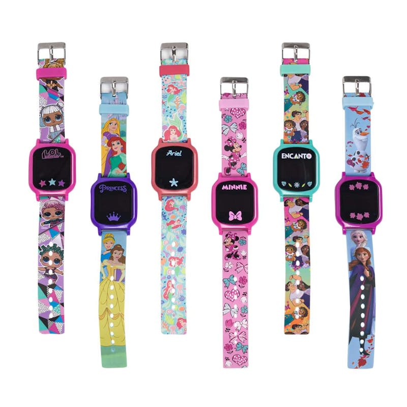 Little Girls' Licensed Watches - LED  6 Styles