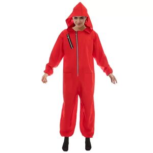 Chaks - Kostüm Overall Bankräuber, *fa Ke Casa Del Papel, 180cm, Rot